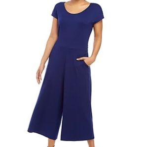 Cupio cropped wide leg jumpsuit NWT